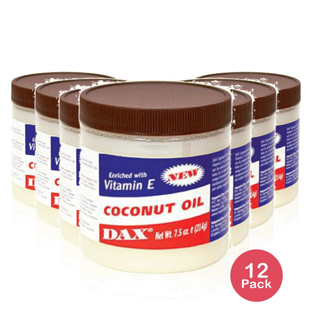 Dax Coconut Oil 7.5 oz (Pack of 12)