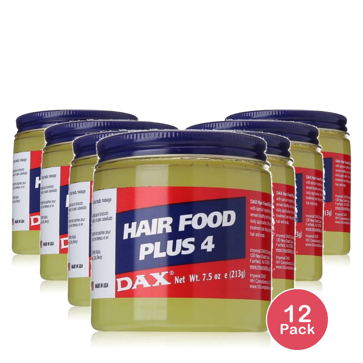 Dax Hair Food Plus 4 7.50 oz (Pack of 12)