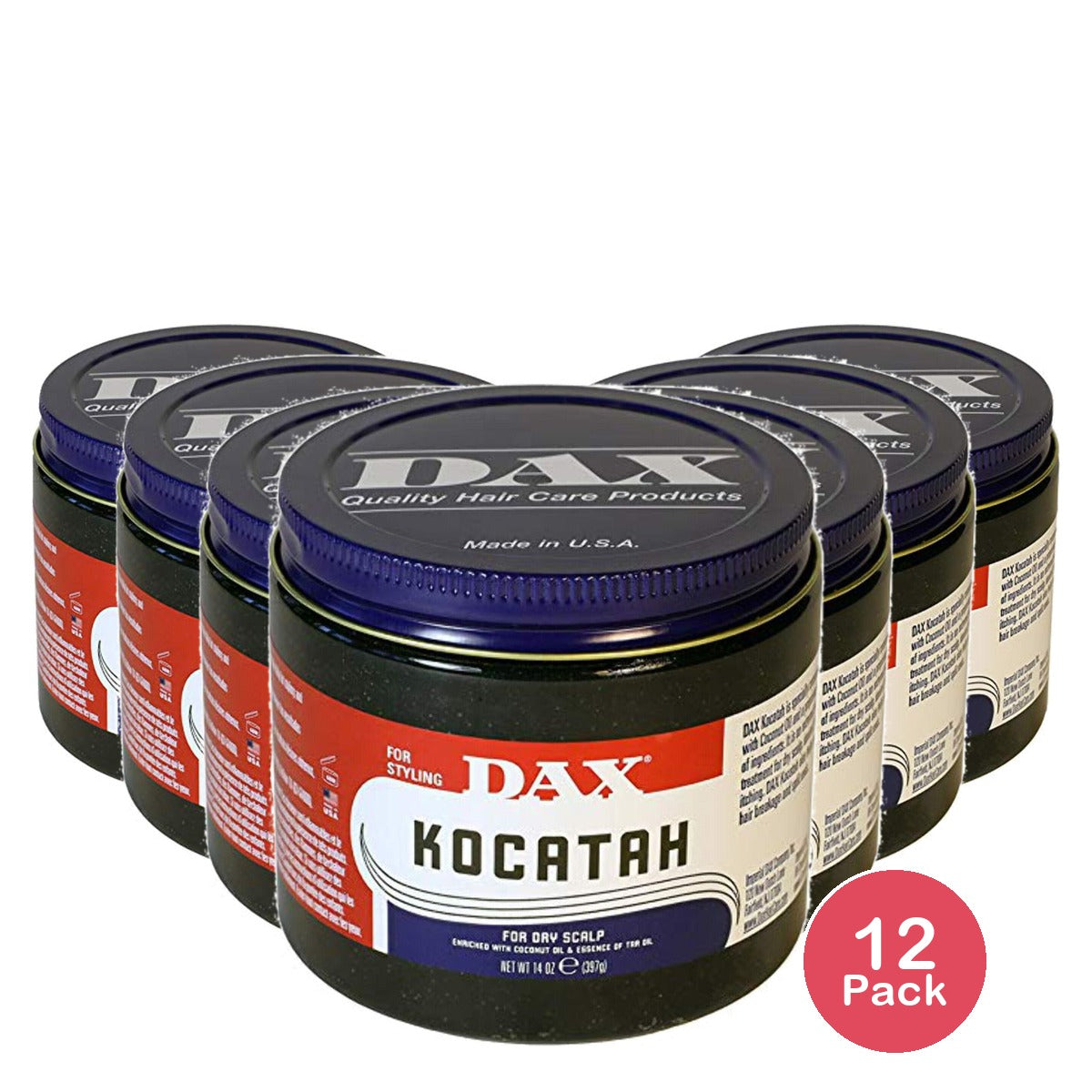 Dax Kocatah Dry Scalp Relief 14 Oz (Pack of 12)
