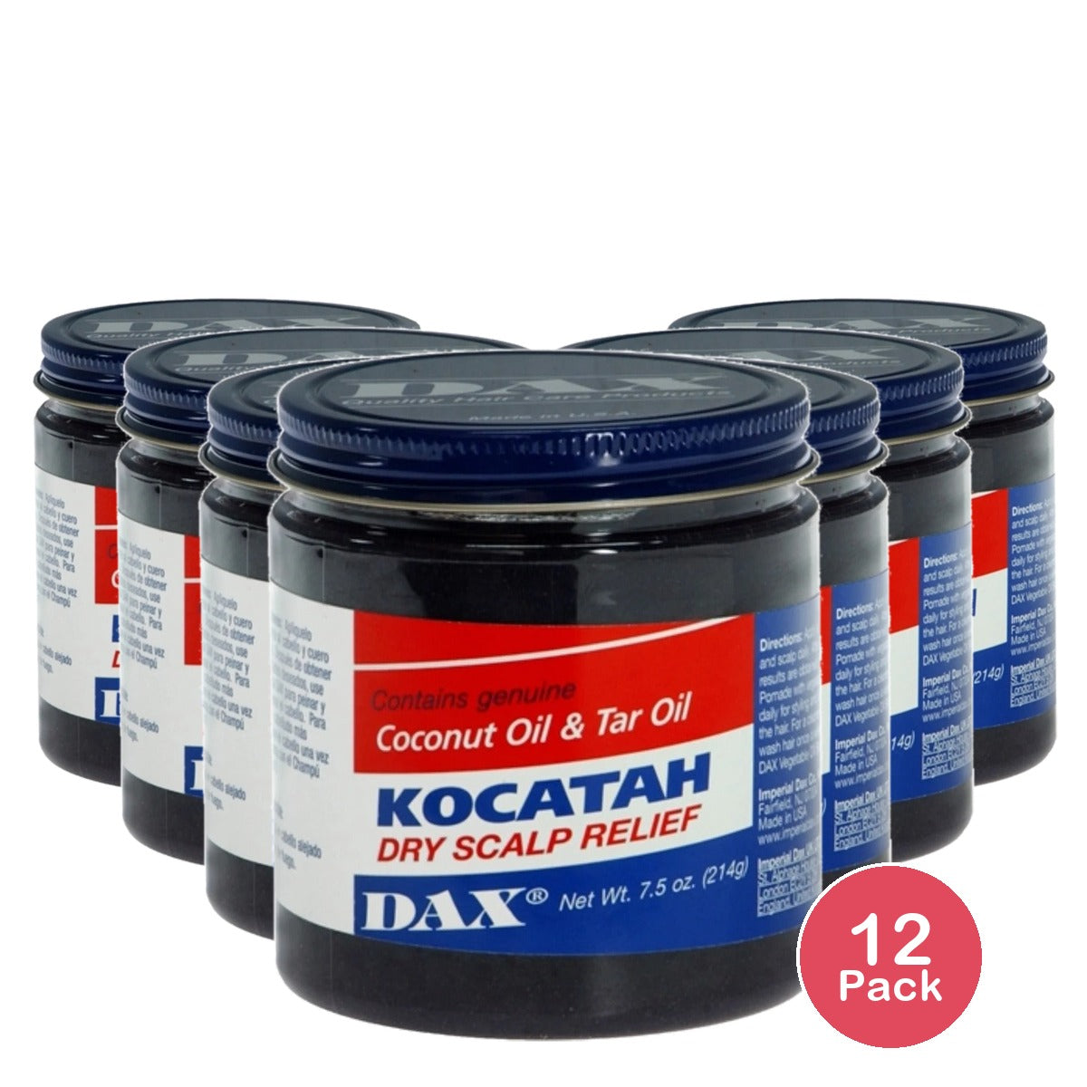 Dax Kocatah Dry Scalp Relief Treatment 7.5 Oz (Pack of 12)