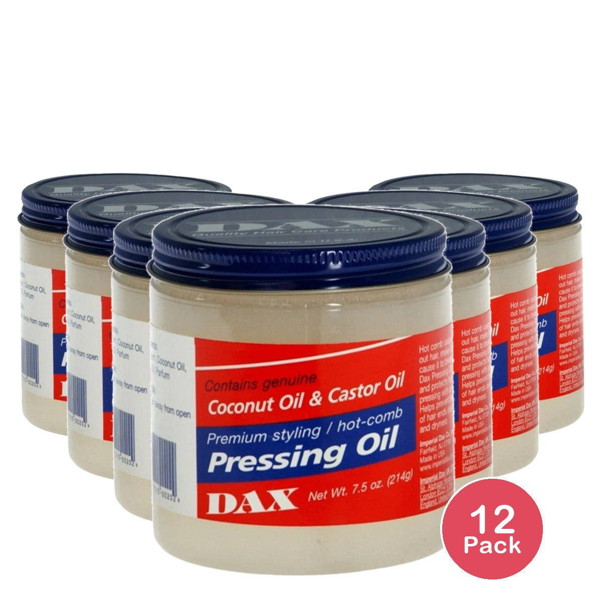 Dax Pressing Oil 7.5 Oz (Pack of 12)
