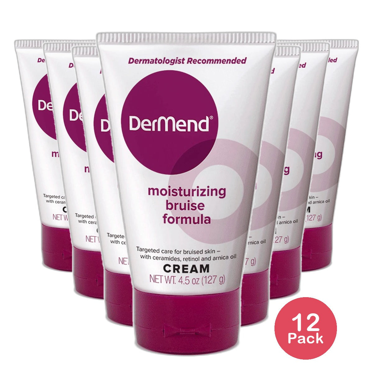 Dermend Moisturizing Bruise Formula Cream 4.5Oz (Pack of 12)