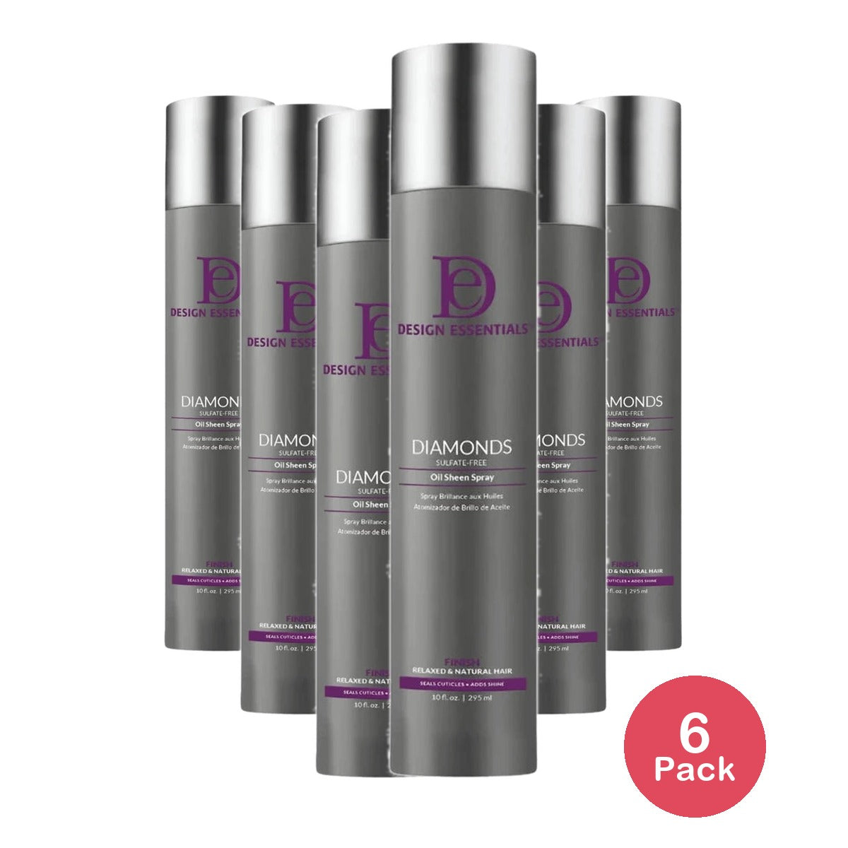 Design Essentials Diamonds Oil Sheen Spray 10oz (Pack of 12)