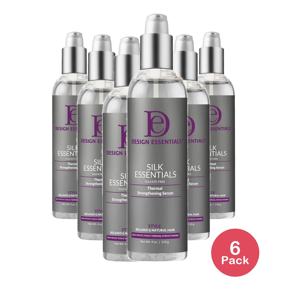 Design Essentials - Silk Essentials Thermal Strengthening Serum 4 Oz (Pack of 12)