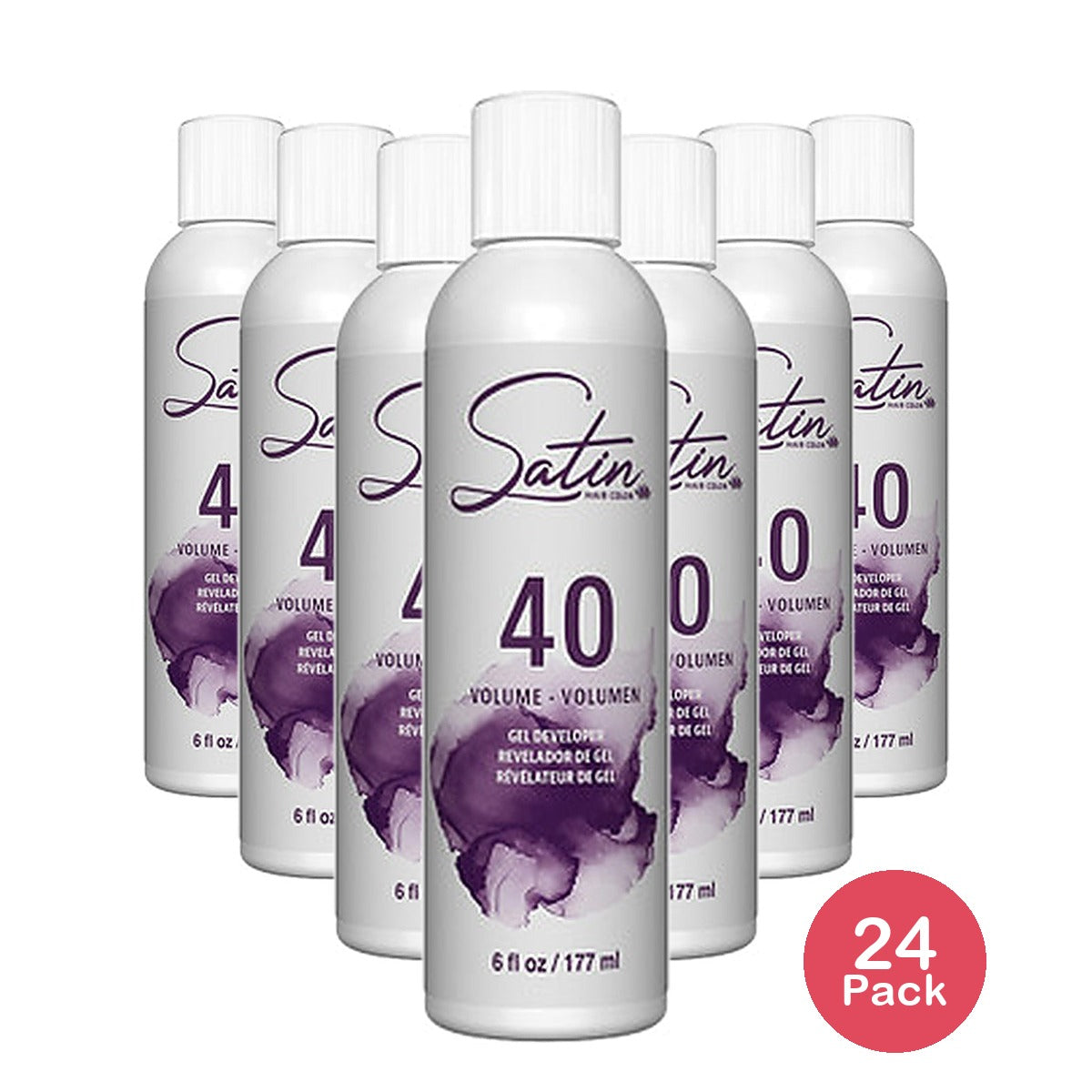 Developlus Satin Silicone 40V Developer 6 Oz (Pack of 24)