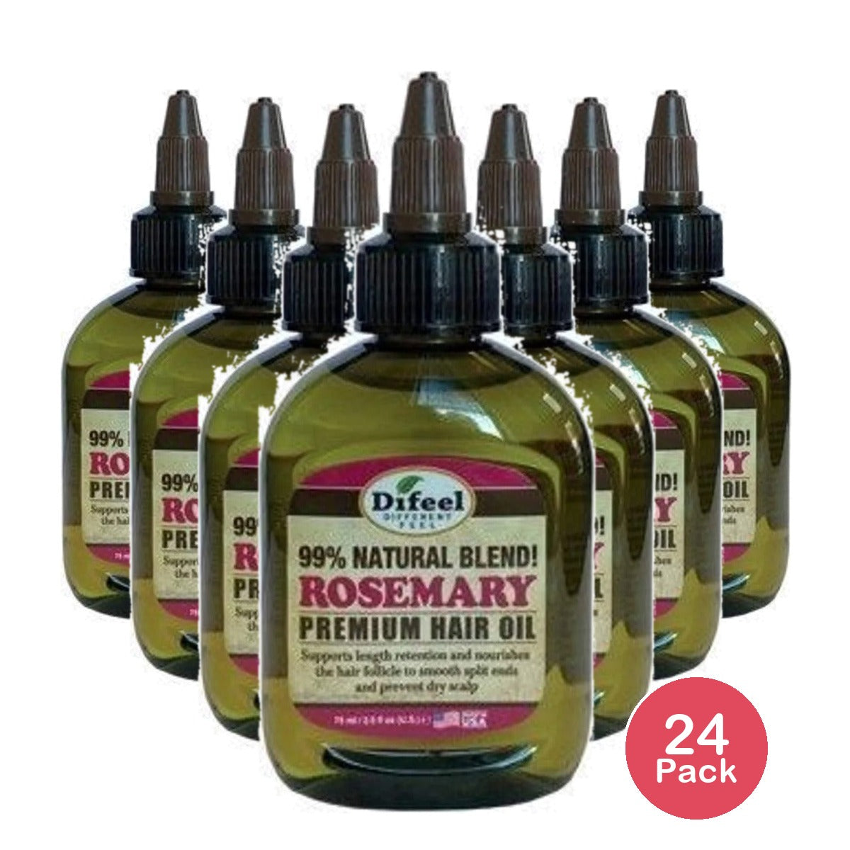 Difeel Rosemary Oil 2.5 Oz (Pack of 24)