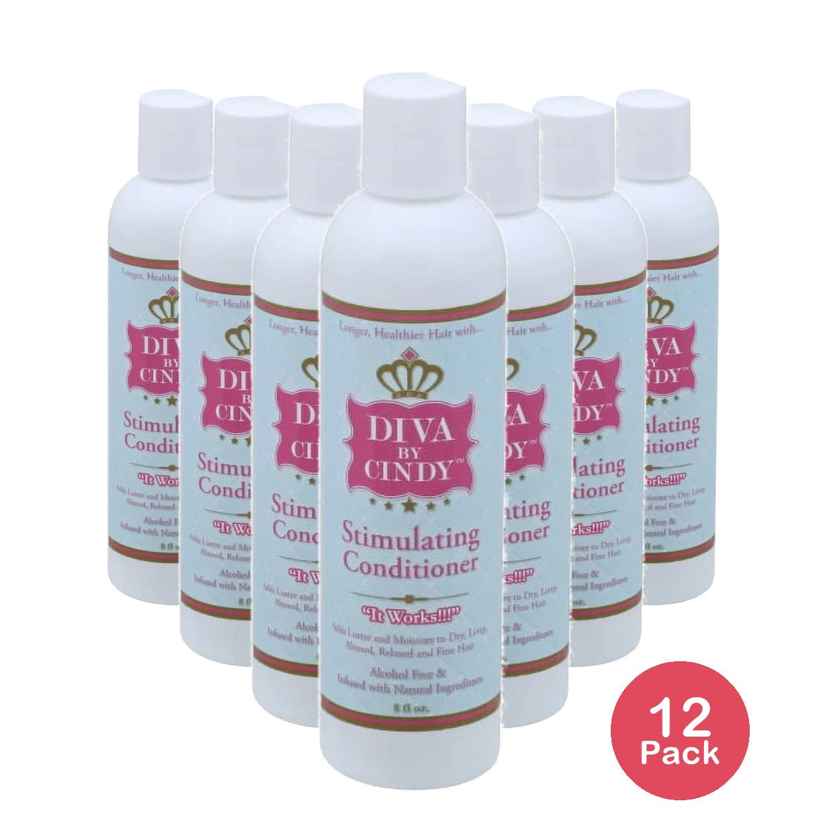DIVA BY CINDY STIMULATING CONDITIONER 8. Oz (Pack of 12)
