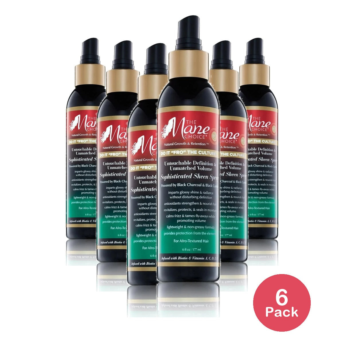 Do It FRO The Culture Untouched Definition & Unmatched Volume Sophisticated Shampoo – 6 fl oz (Pack of 6)