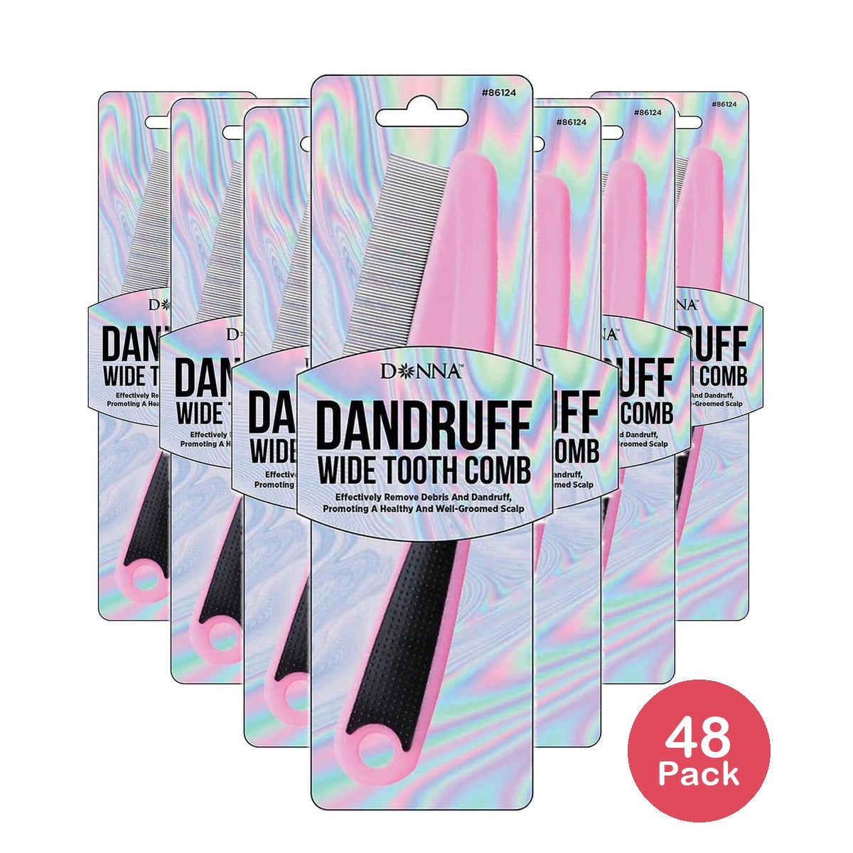 Donna Dandruff Comb - 1.0 EA nan (Pack of 48)