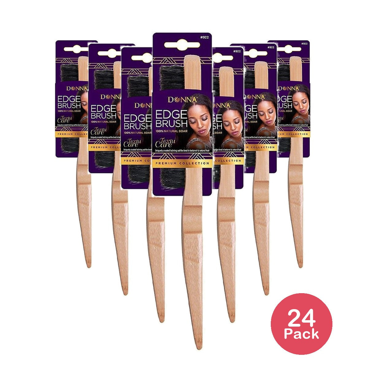 Donna Edge Brush - 1.0 ea nan (Pack of 24)