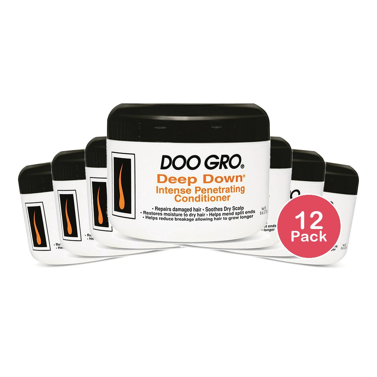Doo Gro Deep Down Intense Penetrating Conditioner 8 Oz (Pack of 12)