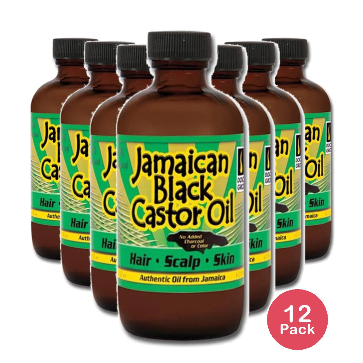 Doo Gro Jamaican Black Castor Oil 4 Oz (Pack of 12)