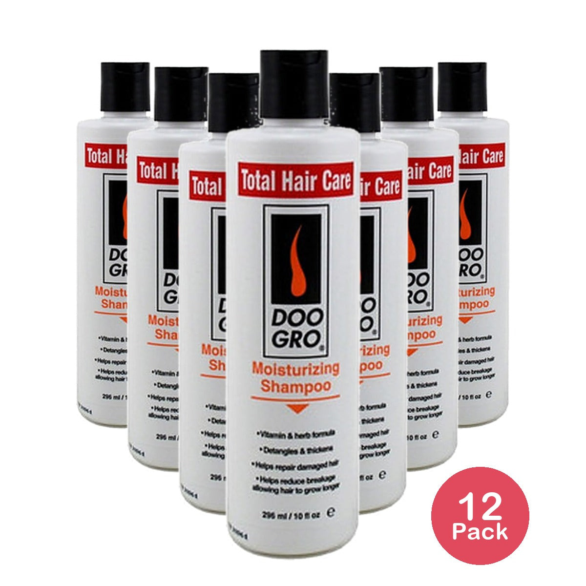 Doo Gro Moisturizing Growth Shampoo 10 Oz (Pack of 12)