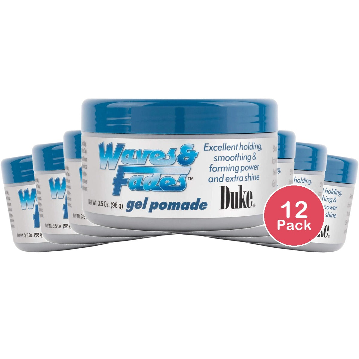 Duke Waves & Fades Smoothing Pomade 3.5 Oz (Pack of 12)