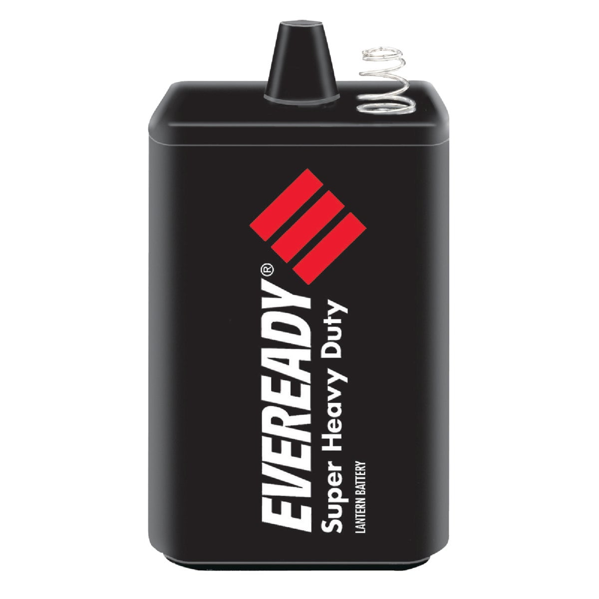 Eveready Super Heavy-Duty 6V Spring Terminal Carbon Zinc Lantern Battery 1209 (Pack of 12)