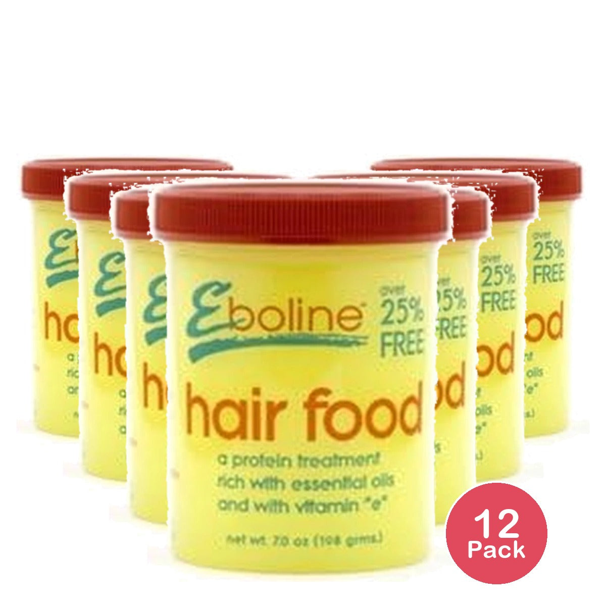 Eboline Hair Food 7oz (Pack of 12)