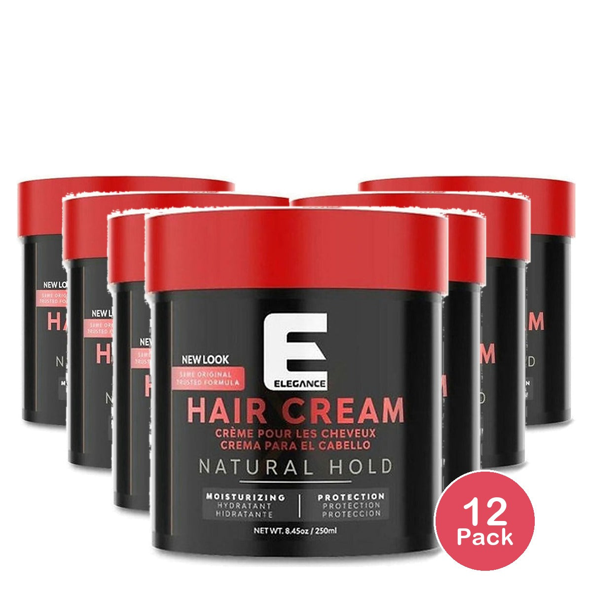 Elegance Hair Cream 8.45 Oz (Pack of 12)