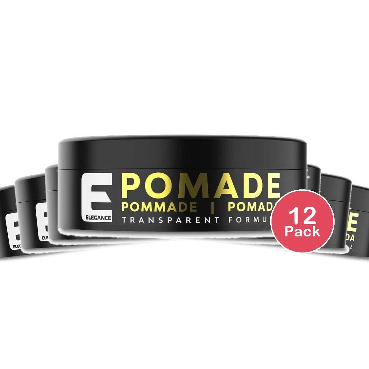 Elegance Pomade Hair Wax Transparent 4.9 oz 4.73 oz (Pack of 12)