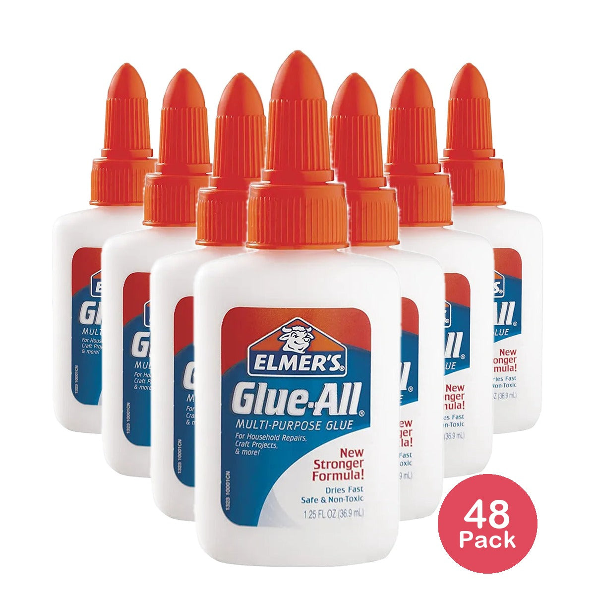 Elmers All Multi Purpose Glue Stronger Formula -1.25Oz (Pack of 48)