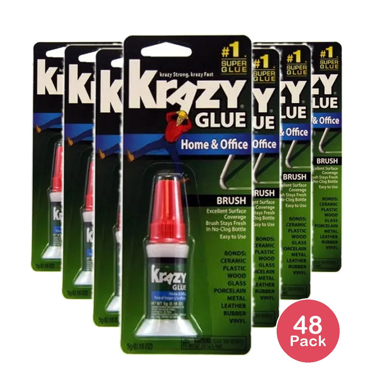 Elmers Instant Krazy Glue For Home And Office0.18Oz (Pack Of 48)