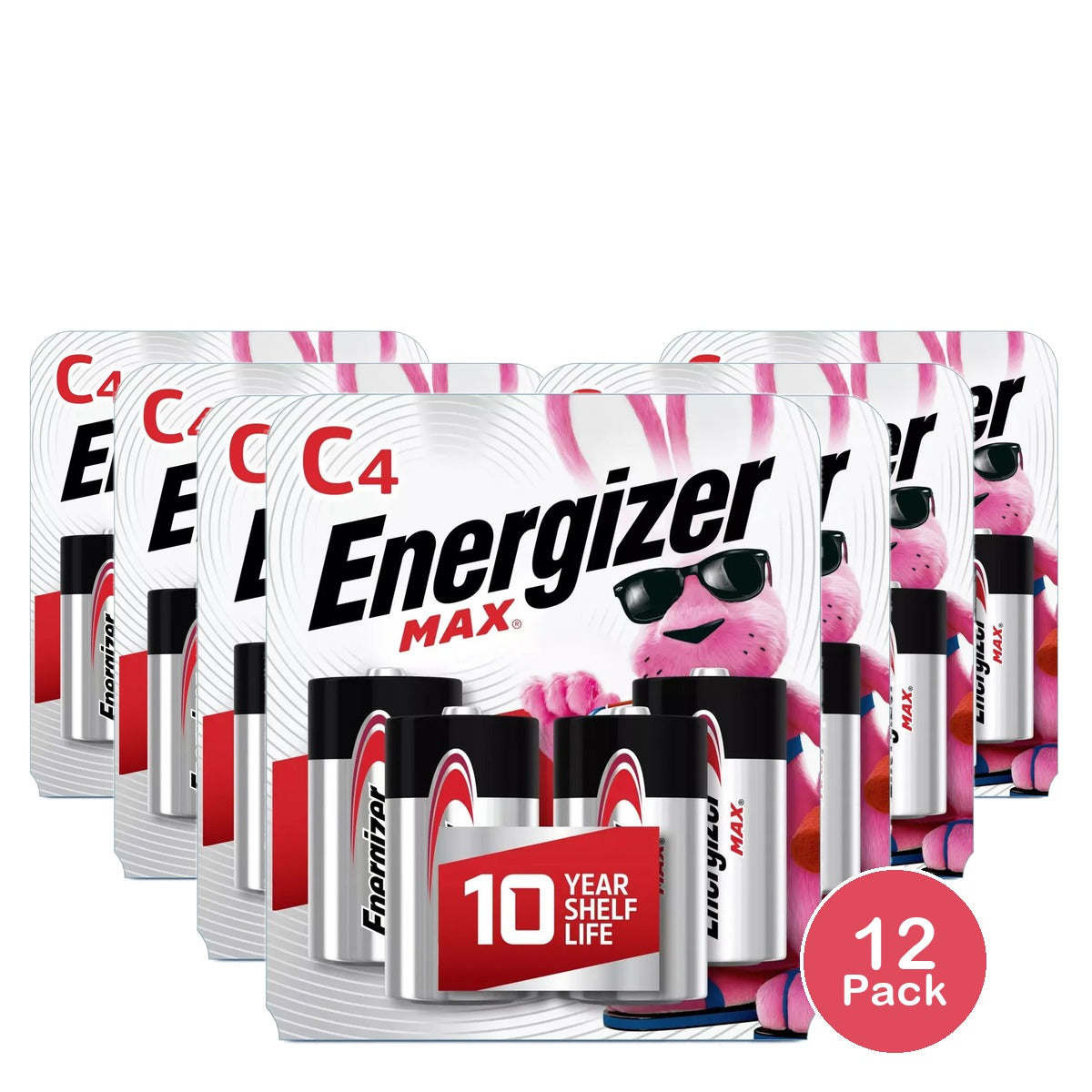 Energizer Max C4 Alkaline Battery4 Ea 0.32Oz (Pack Of 12)