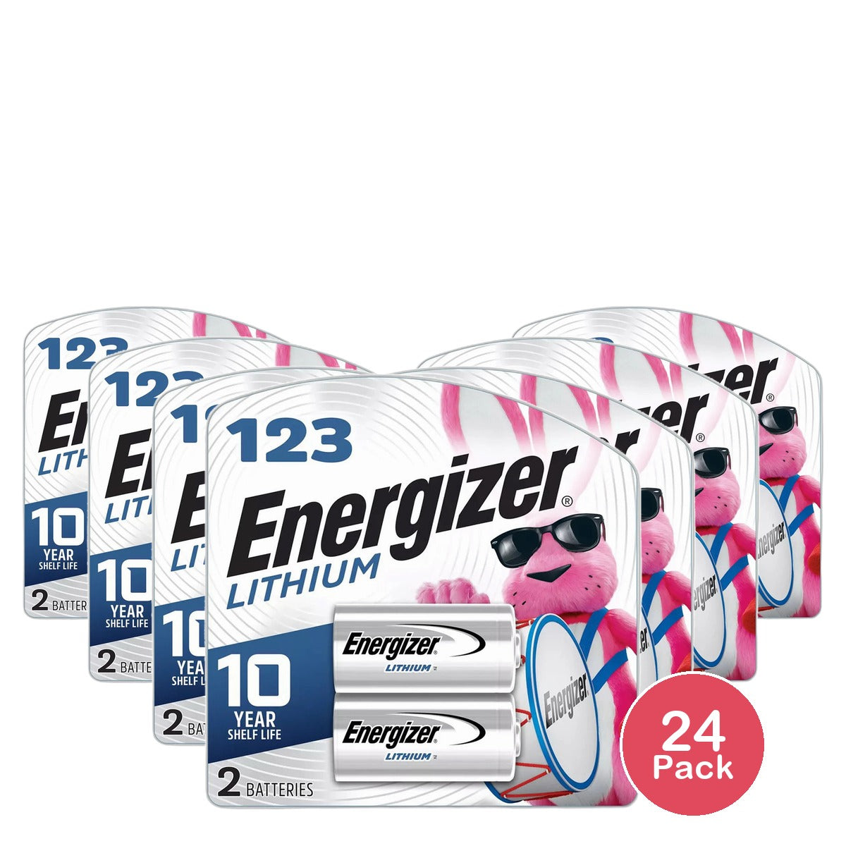 Energizer Ultimate Lithium 123 Photo Batteries 0.16Oz (Pack Of 24)