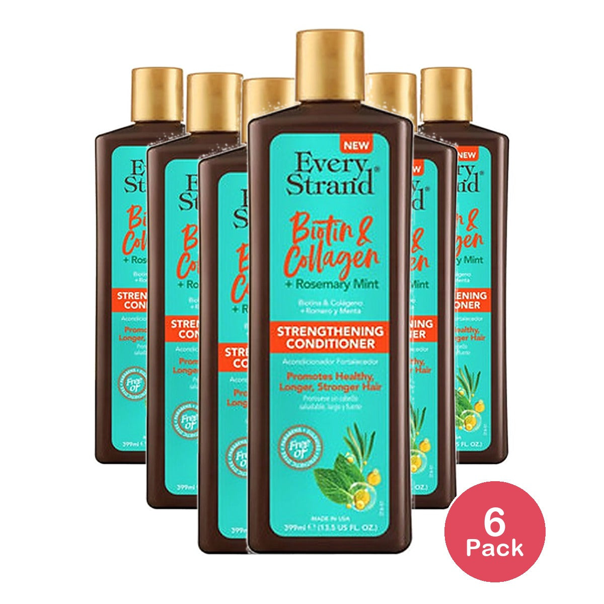 Essential Biotin & Collagen Conditioner 13.5 Oz (Pack of 6)