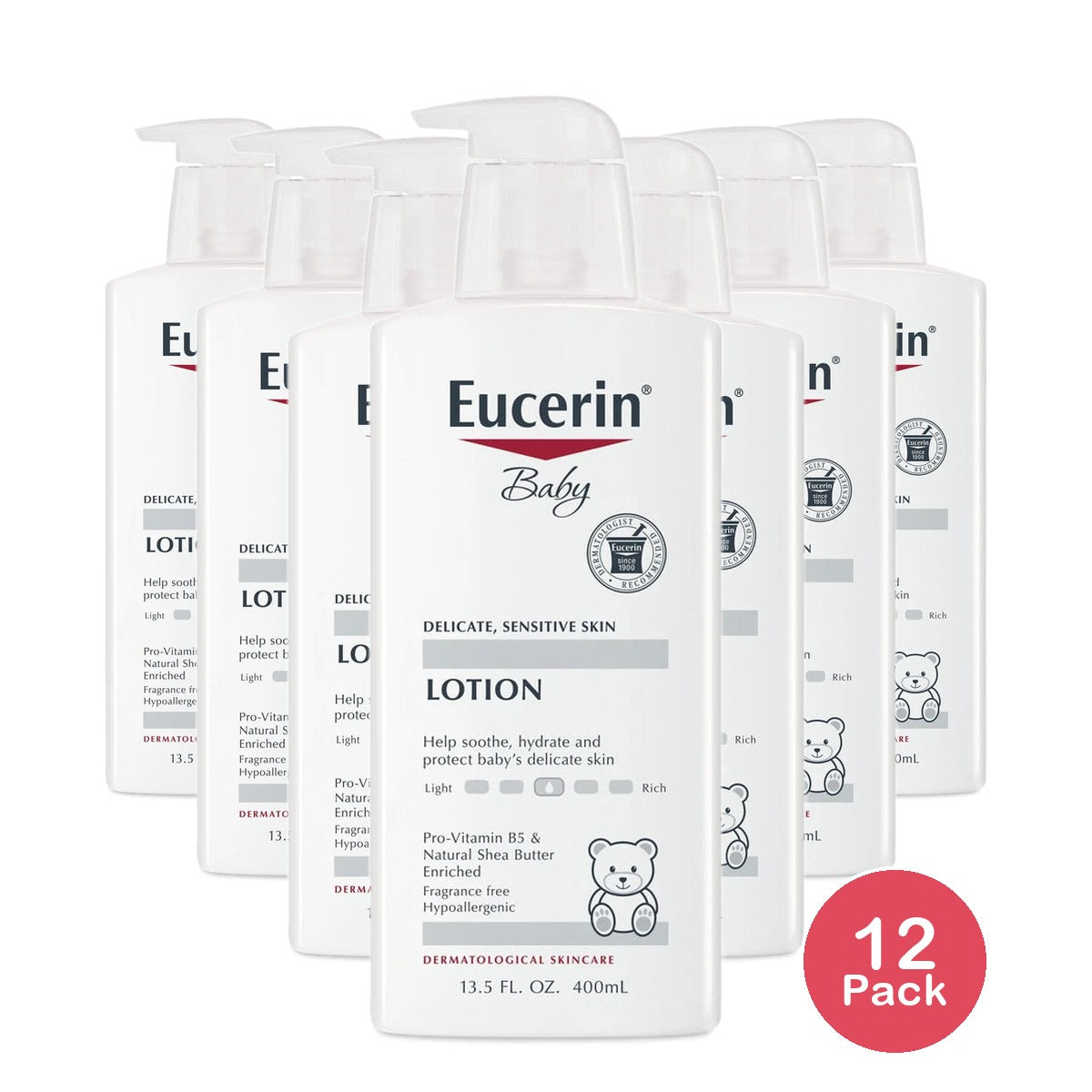 Eucerin Baby Soothing Body Lotion - 13.5 fl oz (Pack of 12)