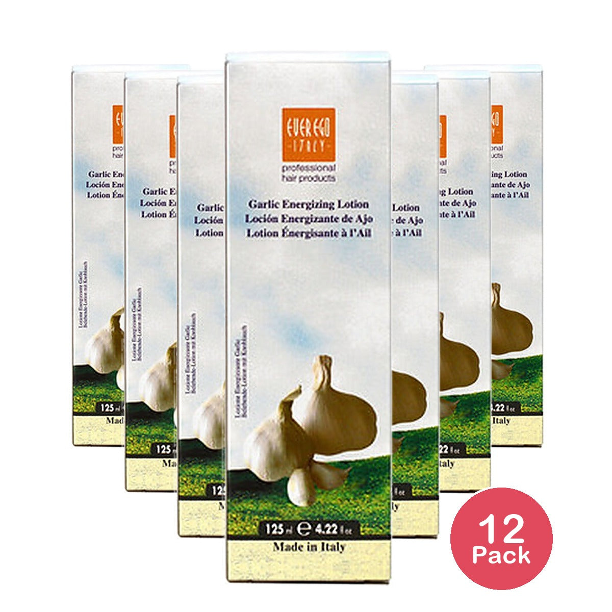 Ever Ego Garlic Hair Loss Treatment 4.22 Oz (Pack of 12)