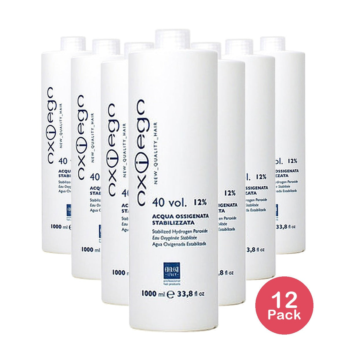 Ever Ego Oxy 40 Volume Developer 33.8 Oz (Pack of 12)