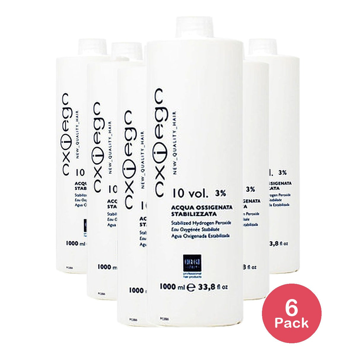 Everego Oxy 10 Developer 33.8 Oz (Pack of 6)