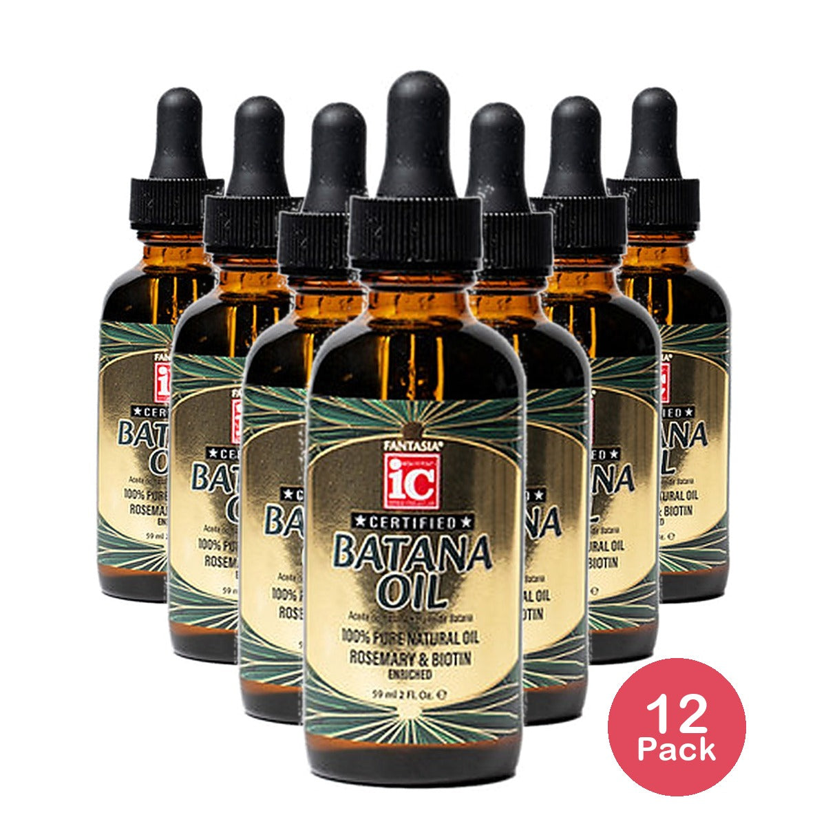 Fantasia Batana Oil Scalp Treatment 2 Oz (Pack of 12)