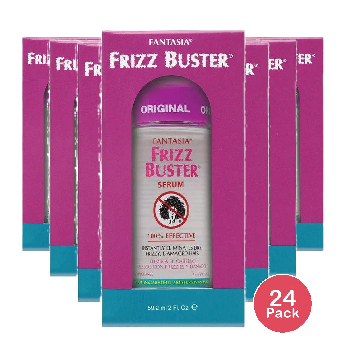 Fantasia Frizz Buster Serum 2 Fl Oz (Pack of 24)