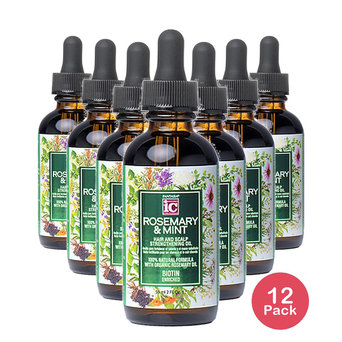 Fantasia Rosemary & Mint Oil 2 Oz (Pack of 12)