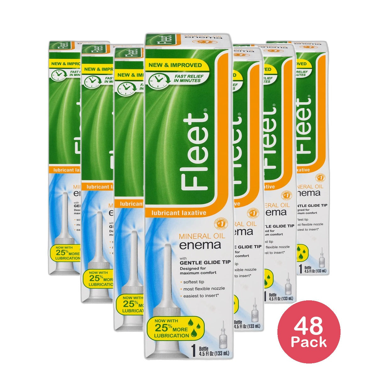 Fleet Mineral Oil Enema Ready To Use 4.5Oz (Pack of 48)