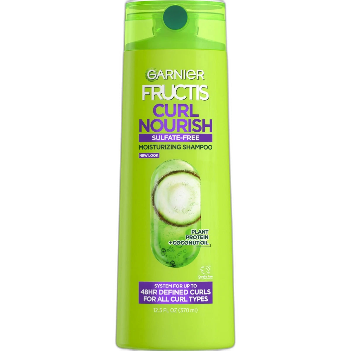 Garnier Hair Care Fructis Triple Nutrition Curl Nourish Shampoo 12.5Oz (Pack of 6)