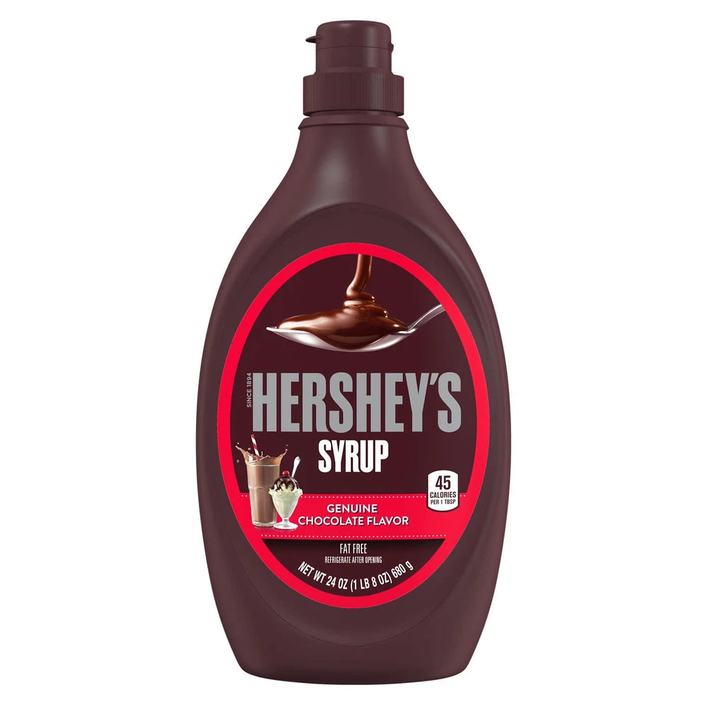 Hershey s Chocolate Syrup Bottle 24 Oz (Pack of 24)