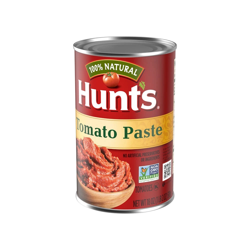 HUNTS Tomato Paste, 18 Oz (Pack of 24)