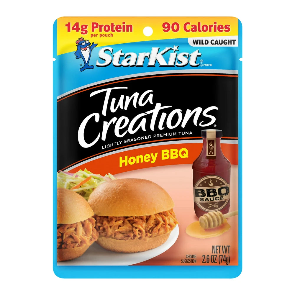 StarKist Tuna Creations Honey BBQ Tuna Pouch 2.6 Oz (Pack of 24)