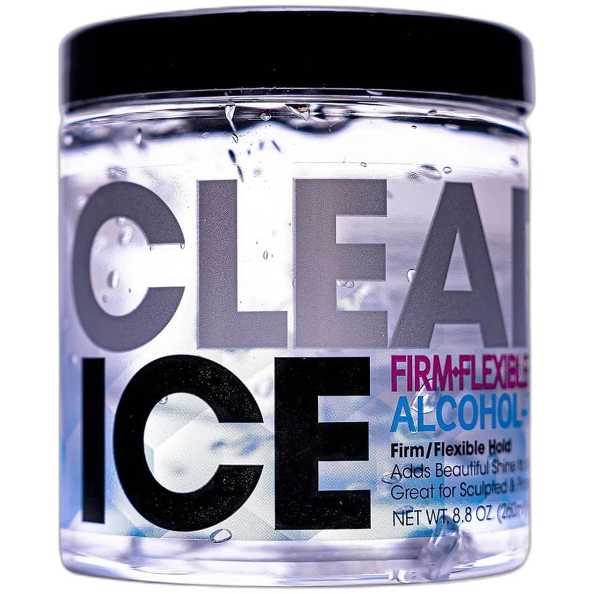 Ampro Clear Ice Gel Firm Flexible Alcohol Hold 8.8Oz (Pack of 12)