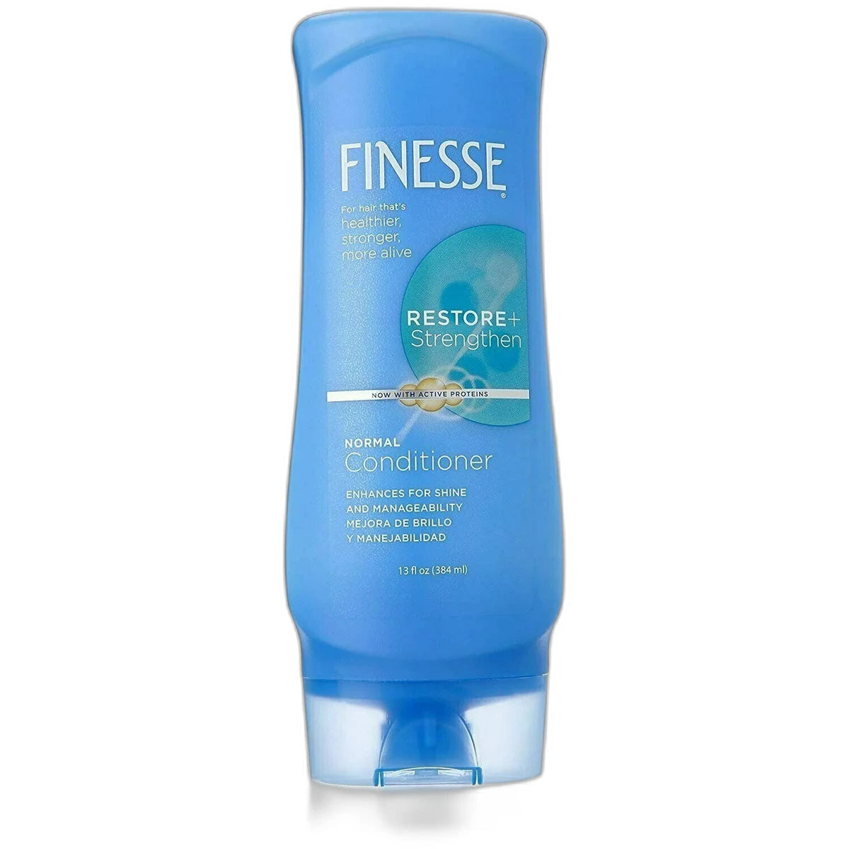 Finesse Self Adjusting Enhancing Hair Conditioner For Normal Healthy Hair13Oz (Pack of 6)