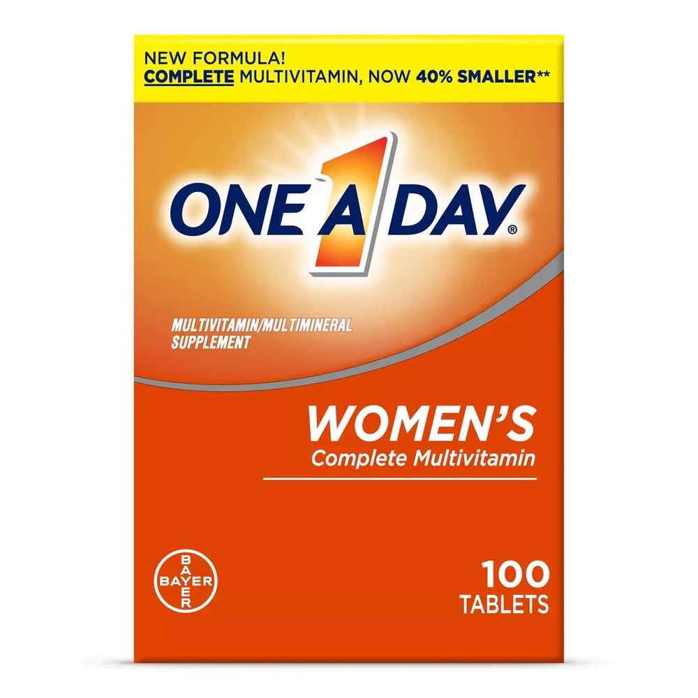 One A Day Women's Multivitamin Immune Health Support Tablets - 100ct (Pack of 24)