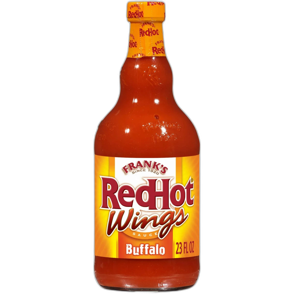 Franks Red Hot Buffalo Wing Sauce 23Oz (Pack of 6)