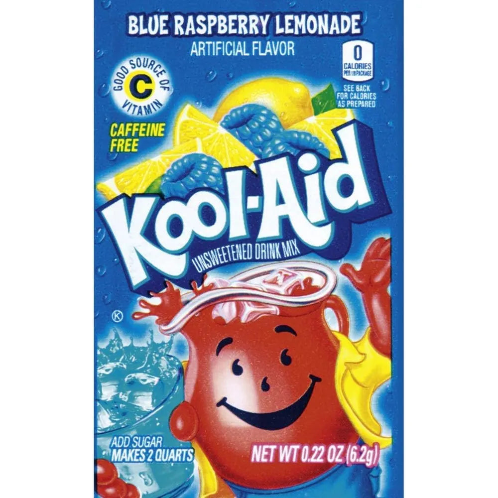Kool-Aid Packets Blue Raspberry 4x48 0.22oz (Pack of 192)