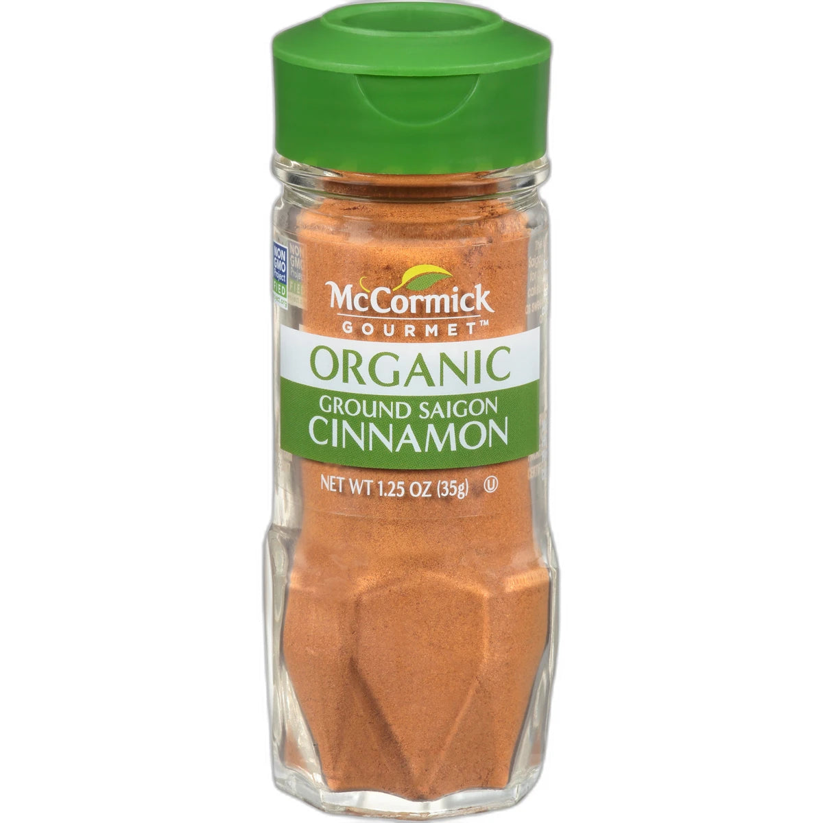 McCormick Gourmet Organic Ground Saigon Cinnamon 1.25Oz (Pack of 36)