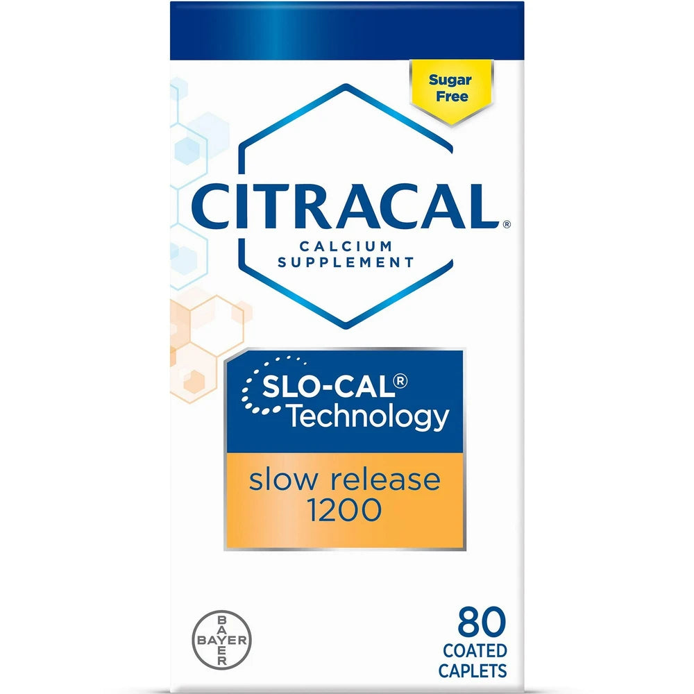 Citracal Calcium & Vitamin D3 Slow Release Calcium Dietary Supplement Tablets - (Pack of 24)