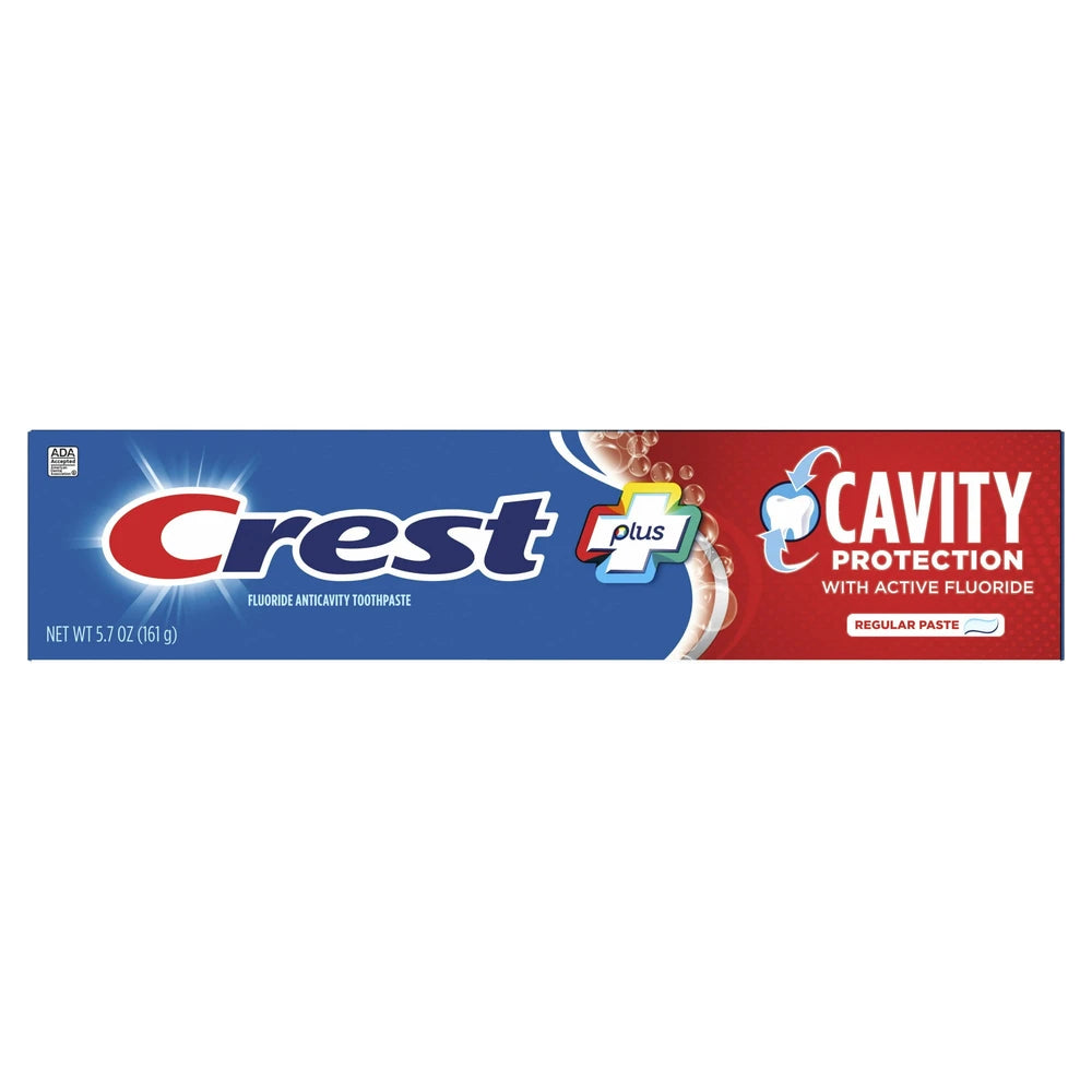 Crest Cavity Protection Toothpaste Regular Paste 5.7 Oz (Pack of 24)