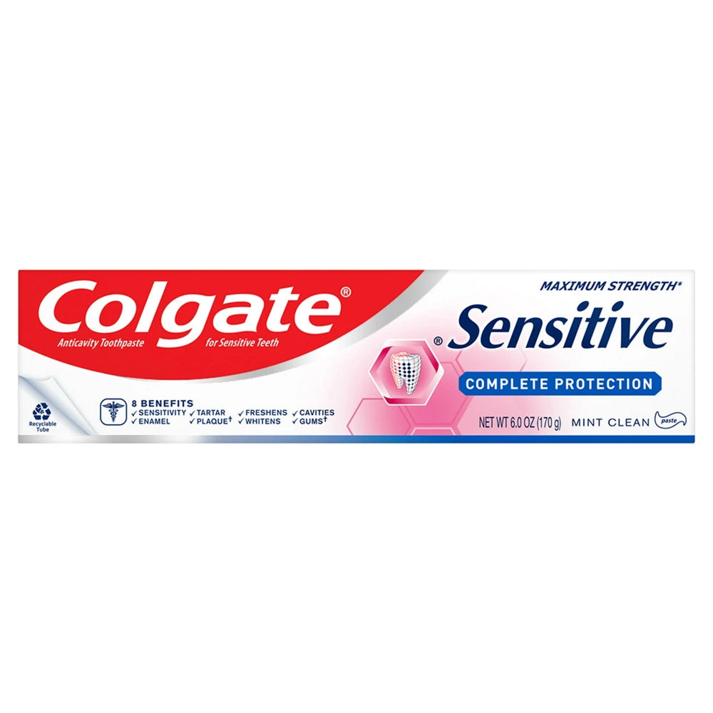 Colgate Sensitive Complete Protection Toothpaste Mint 6 Tube 6 Oz (Pack of 24)
