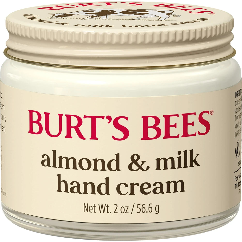 Burt's Bees Almond Milk Beeswax Hand Crème, 2 Oz (Pack of 32)