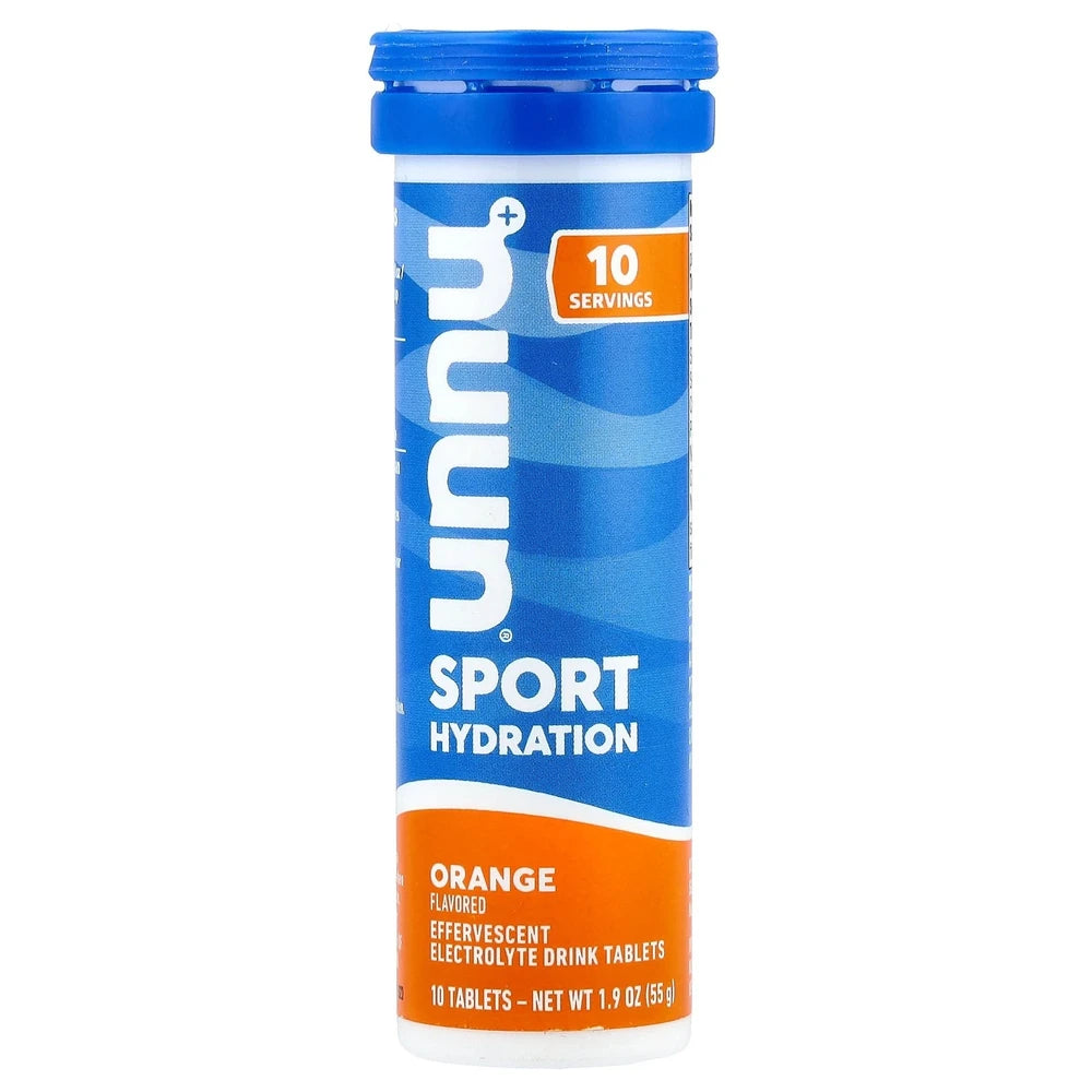 Nuun - Active Effervescent Electrolyte Supplement Orange - 10 Tablets (Pack of 48)